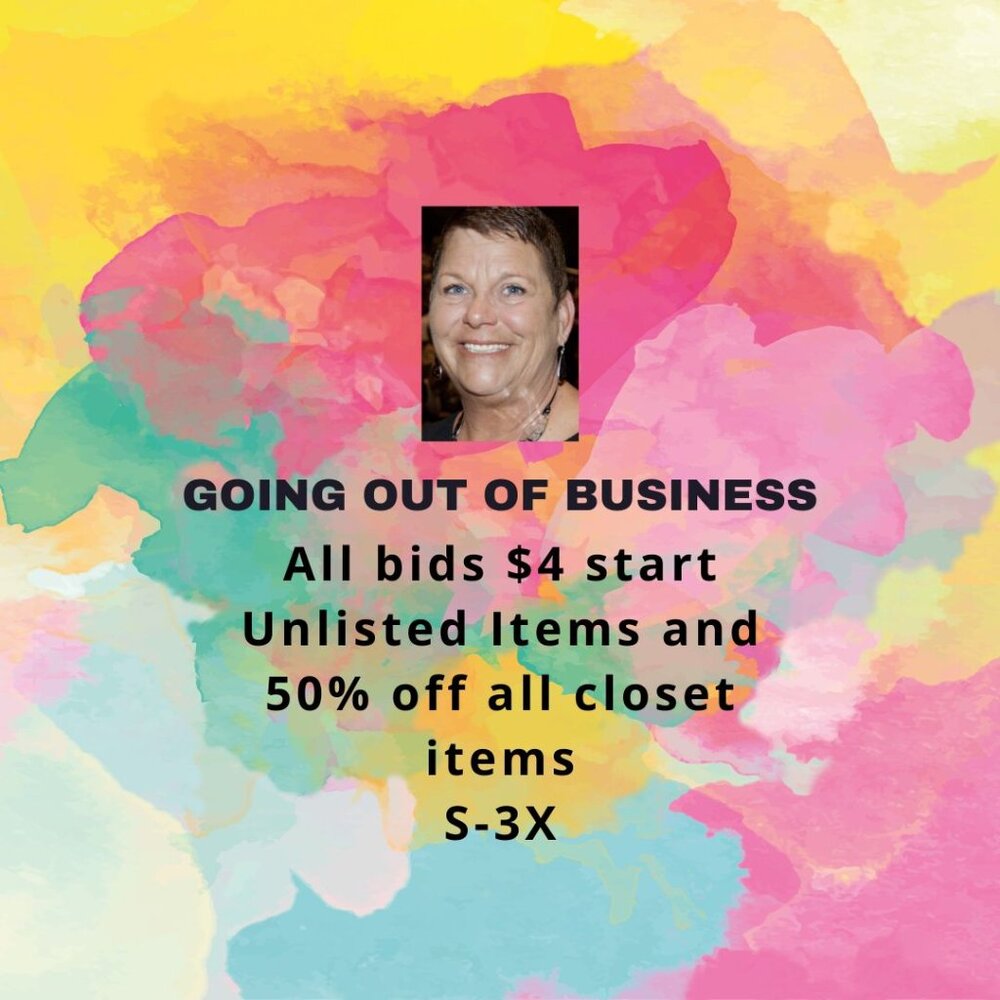 Poshmark Live - Going Out of Business Sale